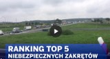 TOP 5: najniebezpieczniejsze zakręty w woj. śląskim