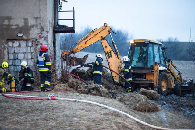 Do zatrzymań strażaków doszło po akcji gaśniczej w minioną sobotę, gdy płonęły zabudowania gospodarcze przy szkole w Bystrej