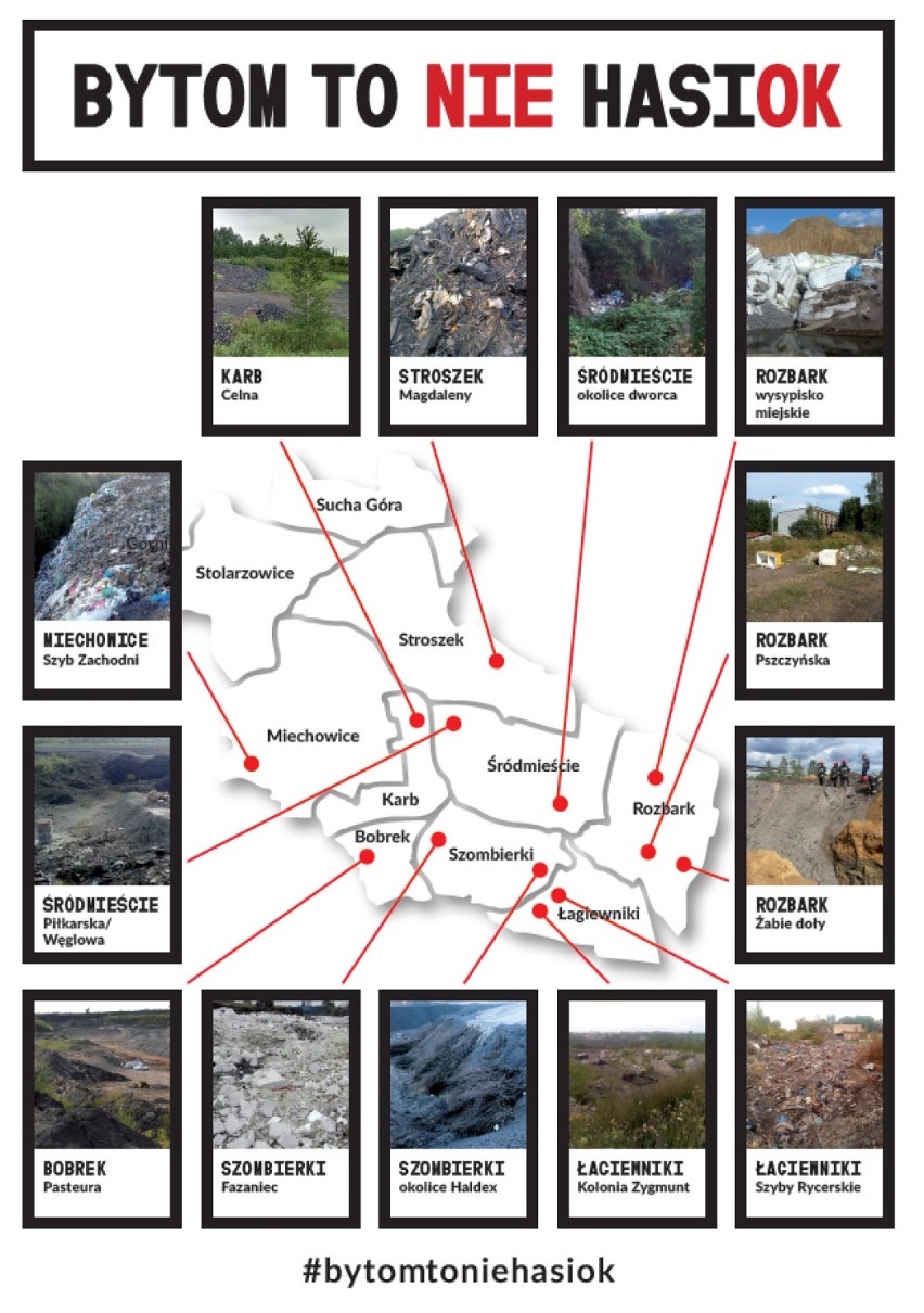 Powstała mapa śmieci w Bytomiu. Stworzyli ją mieszkańcy