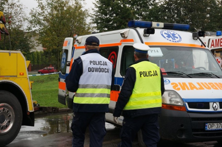 Kłobuck: Ćwiczenia służb mundurowych. Symulowana katastrofę drogową