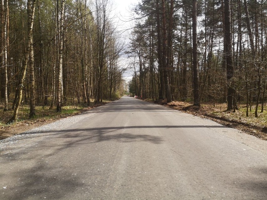 Remont drogi na trasie Laskowice - Trzciano. Odcinek leżący w gminie Prabuty skończony przed czasem [ZDJĘCIA]