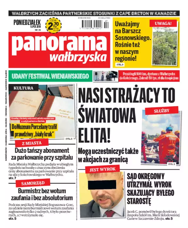 Panorama Wałbrzyska wydanie z 1 lipca 2019 r.