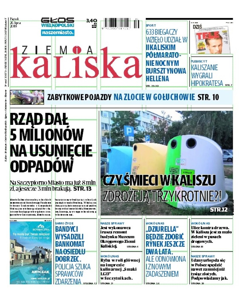 W sklepach i kioskach najnowszy numer "Ziemi Kaliskiej"