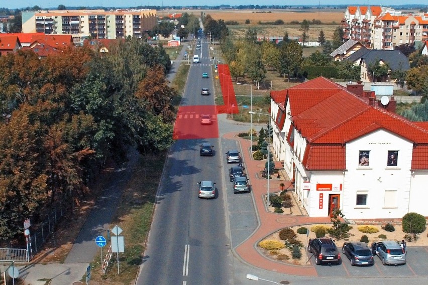 W tym miejscu przy ul. Jagiellońskiej w Kluczborku powstanie...