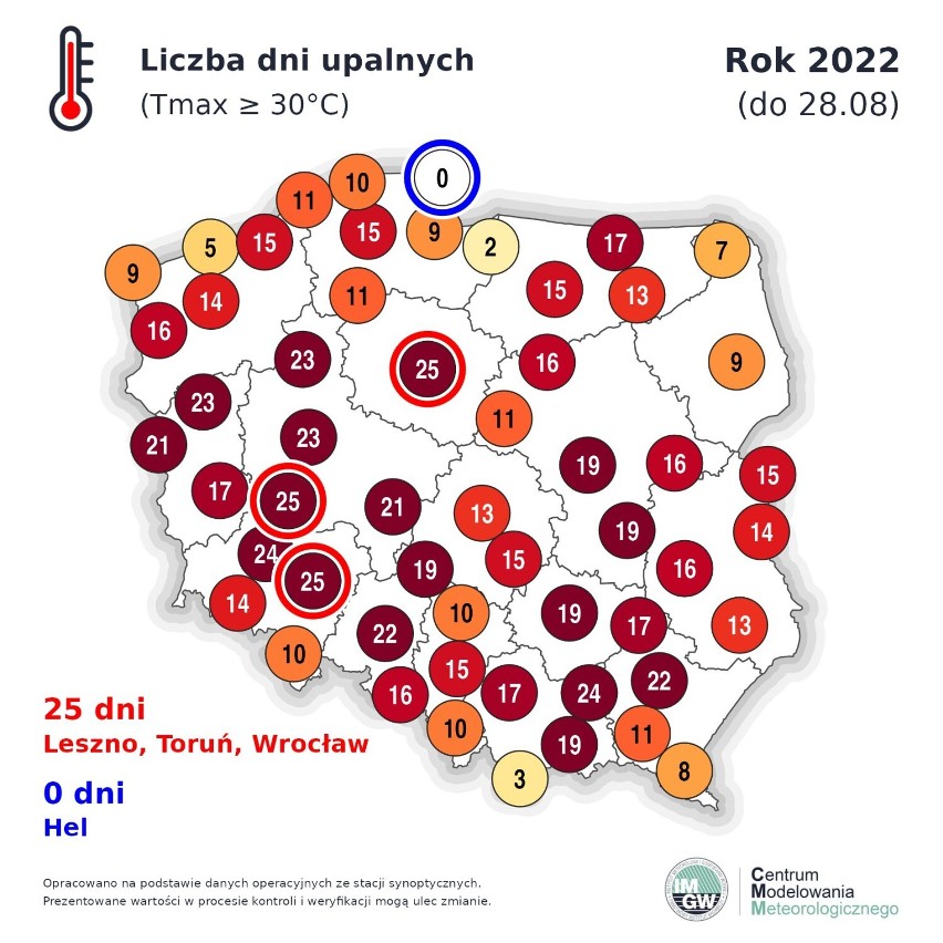 Piekielnie upalne lato 2022 we Wrocławiu