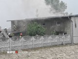 Powiat wolsztyński. Pożar budynku w Solcu. Mieszkali tam obcokrajowcy