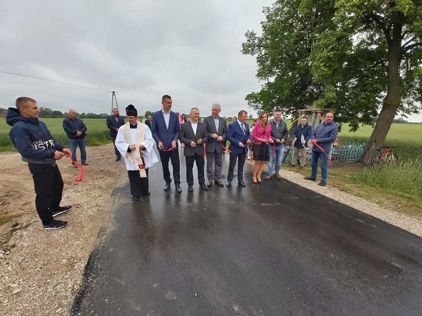 Nowa droga w gminie Zbójno już otwarta [zobacz zdjęcia]
