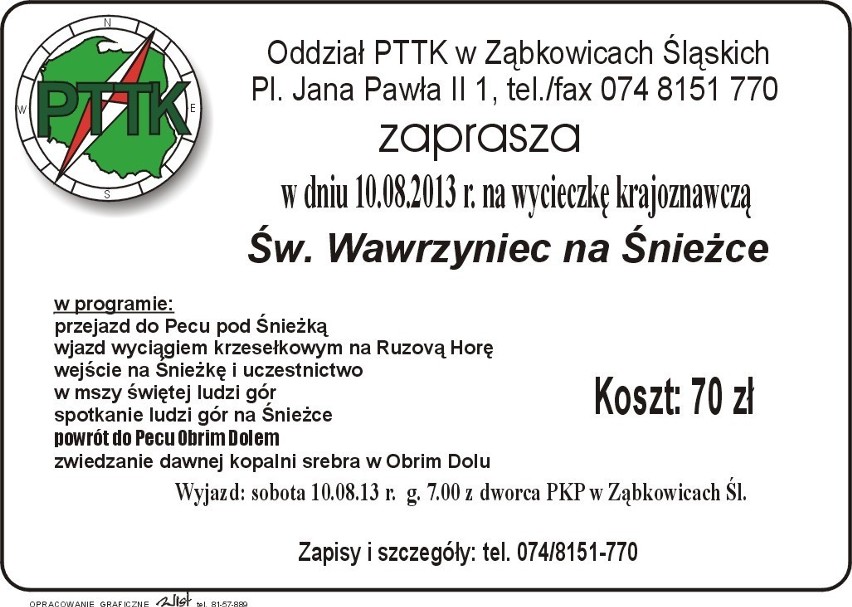 PTTK w Ząbkowicach Śląskich przygotowuje w czasie wakacji trzy, wspaniałe wyprawy
