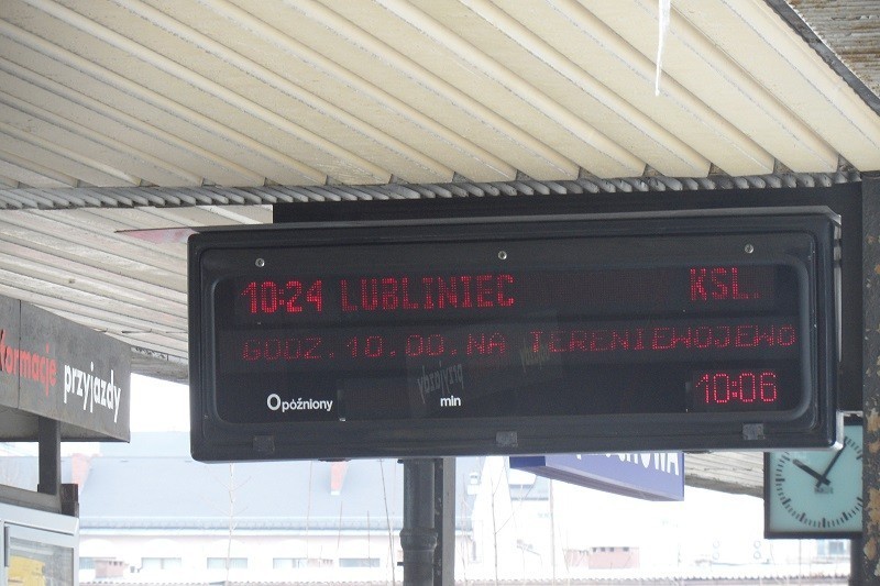 Częstochowa: Strajk na Śląsku, pociągi są opóźnione, ale nie ma chaosu [ZDJĘCIA]