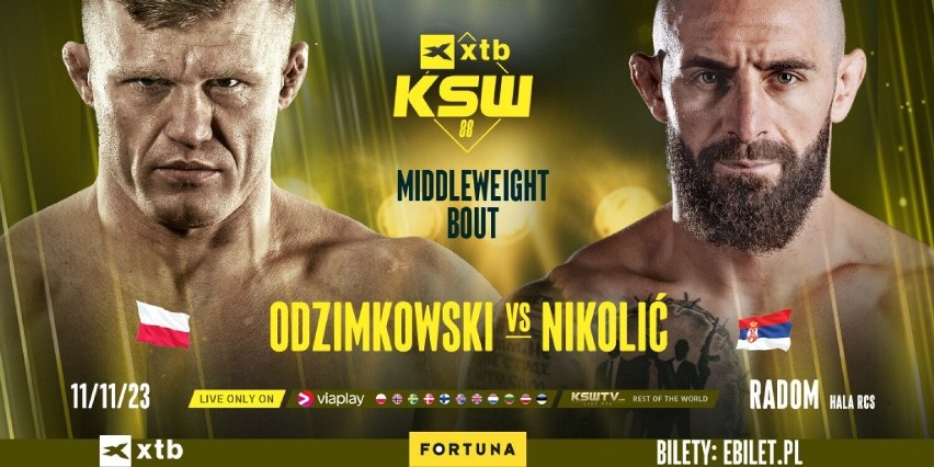 XTB KSW 88: wyniki, karta walk gali MMA w Radomiu 11 listopada. Gdzie oglądać? Transmisja live stream online