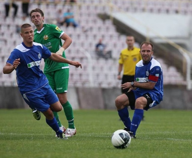 Sparing ŁKS - Sokół Aleksandrów 0:0. Doświadczony Michał Białek wierzy w szybki awans ŁKS do III ligi