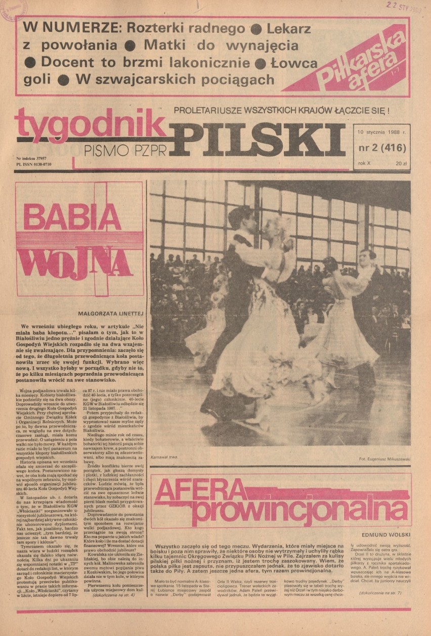 W pilskim Ogólniaku koncert, jakiego jeszcze nie było. Rok 1988