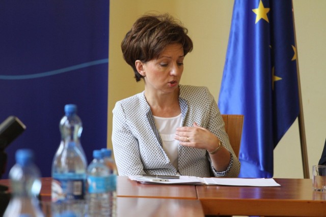 Wicewojewoda Marlena Maląg odwiedziła Złotów