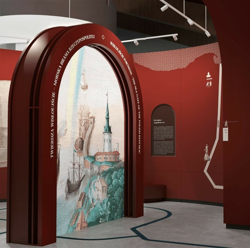 Wystawa „Twierdza Wisłoujście - morska brama Rzeczpospolitej”. Kolorystyczna podróż w głąb historii