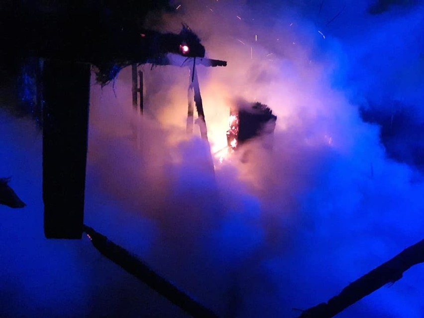 Podpalacz altanki i uli z Barwic ujęty przez policję [zdjęcia]