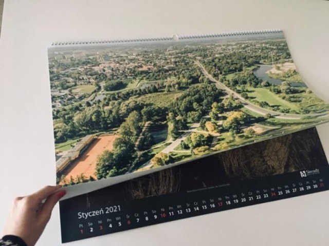 Kalendarz "Krajobrazy sieradzkie" czeka na mieszkańców miasta