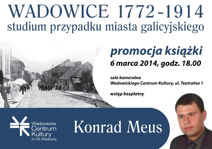 Wadowice:promocja książki dr Konrada Meusa
