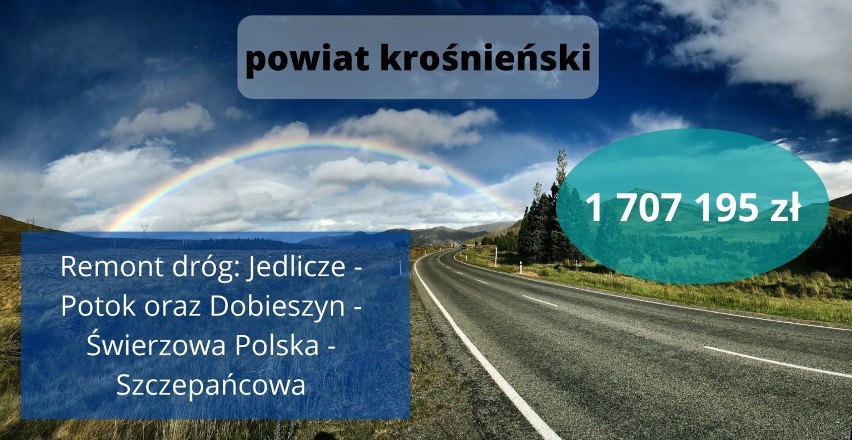 Te inwestycje w Krośnie i powiecie dostaną dofinansowanie z Rządowego Funduszu Rozwoju Dróg [LISTA]