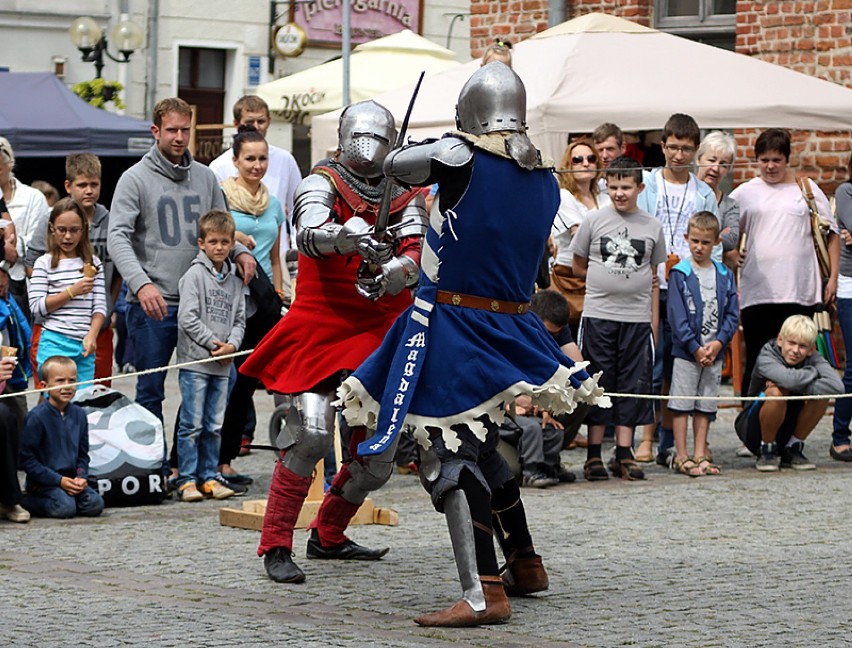 Finał turnieju rycerskiego na Rynku Starego Miasta w Olsztynie [zdjęcia]