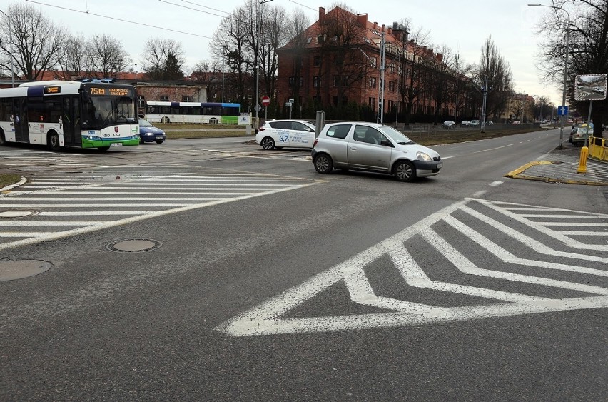 Niebezpieczne skrzyżowanie w Szczecinie do przebudowy