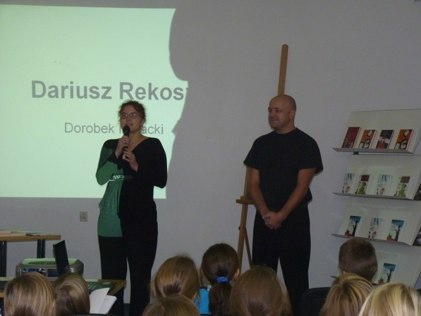 Dariusz Rekosz, pisarz oraz informatyk 9 listopada odwiedził...