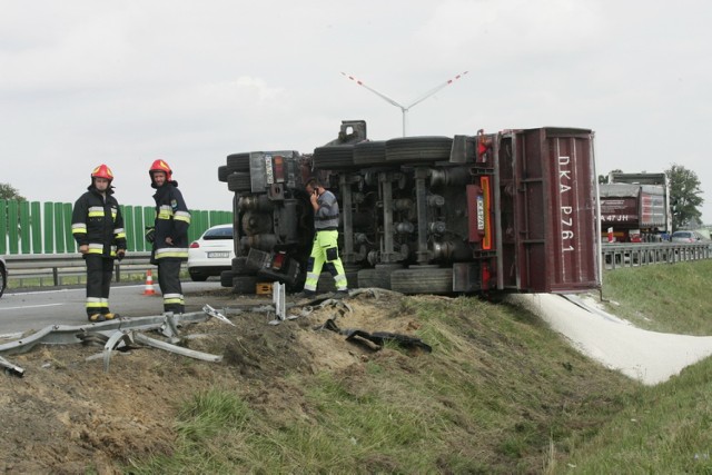 Wypadek na autostradzie A4