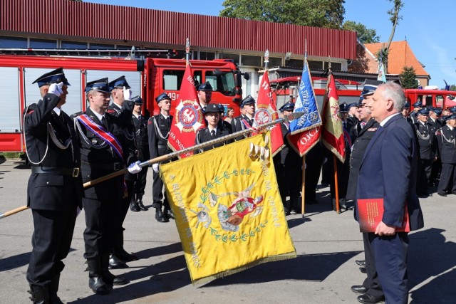 Sama jednostka OSP w Goręczynie dostała Srebrną Odznakę Honorową „Zasłużony dla Pożarnictwa”.