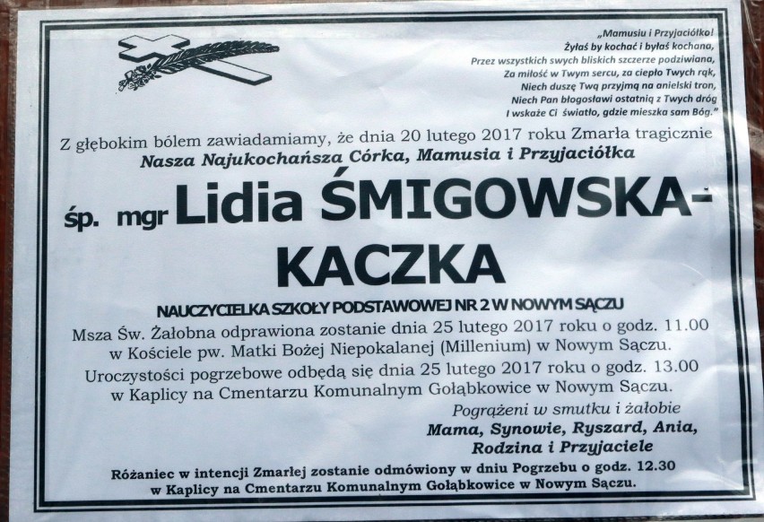 W sobotę pogrzeb Lidii Śmigowskiej, współzałożycielki Nowoczesnej