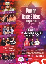 Uniejów - koncert Power Dance & Disco w niedzielę