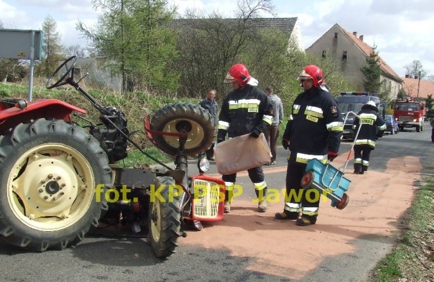 Groźny wypadek w Mściwojowie