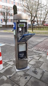 Kraków. Ktoś zniszczył parkomat na osiedlu Podwawelskim