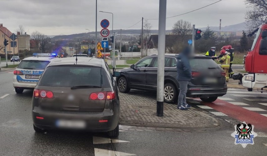 Potrącenie na przejściu dla pieszych w Wałbrzychu