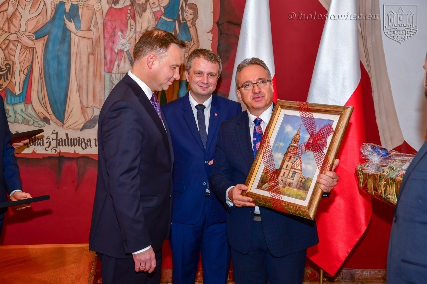 Prezydent RP Andrzeja Dudy odwiedził Bolesławiec [ZDJĘCIA]