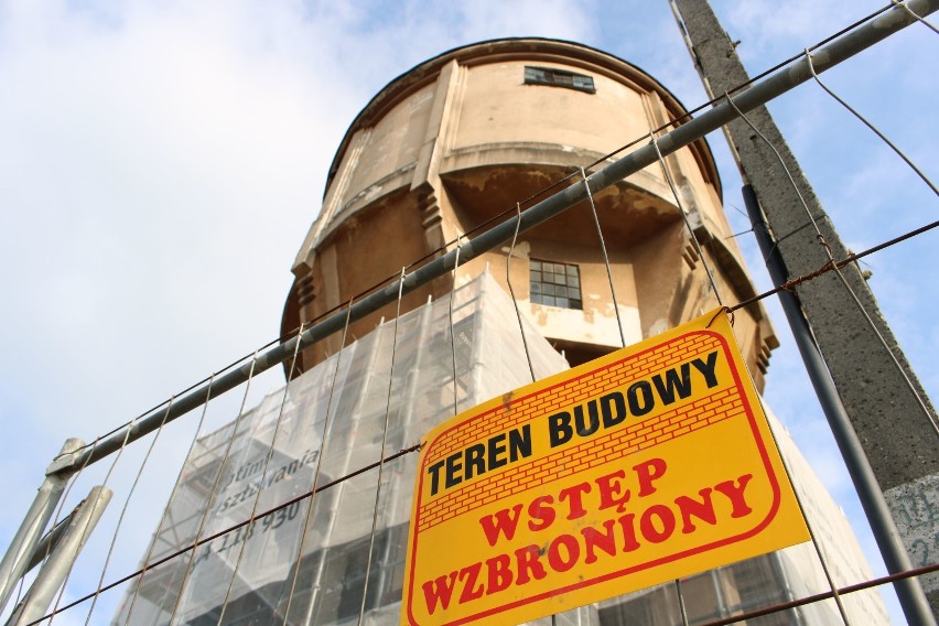 Rozpoczyna się remont zabytkowej wieży ciśnień w Rzeszowie.