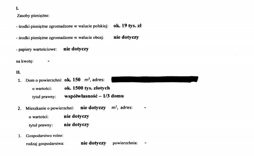 Co zawiera oświadczenie majątkowe Jarosława Kaczyńskiego?...