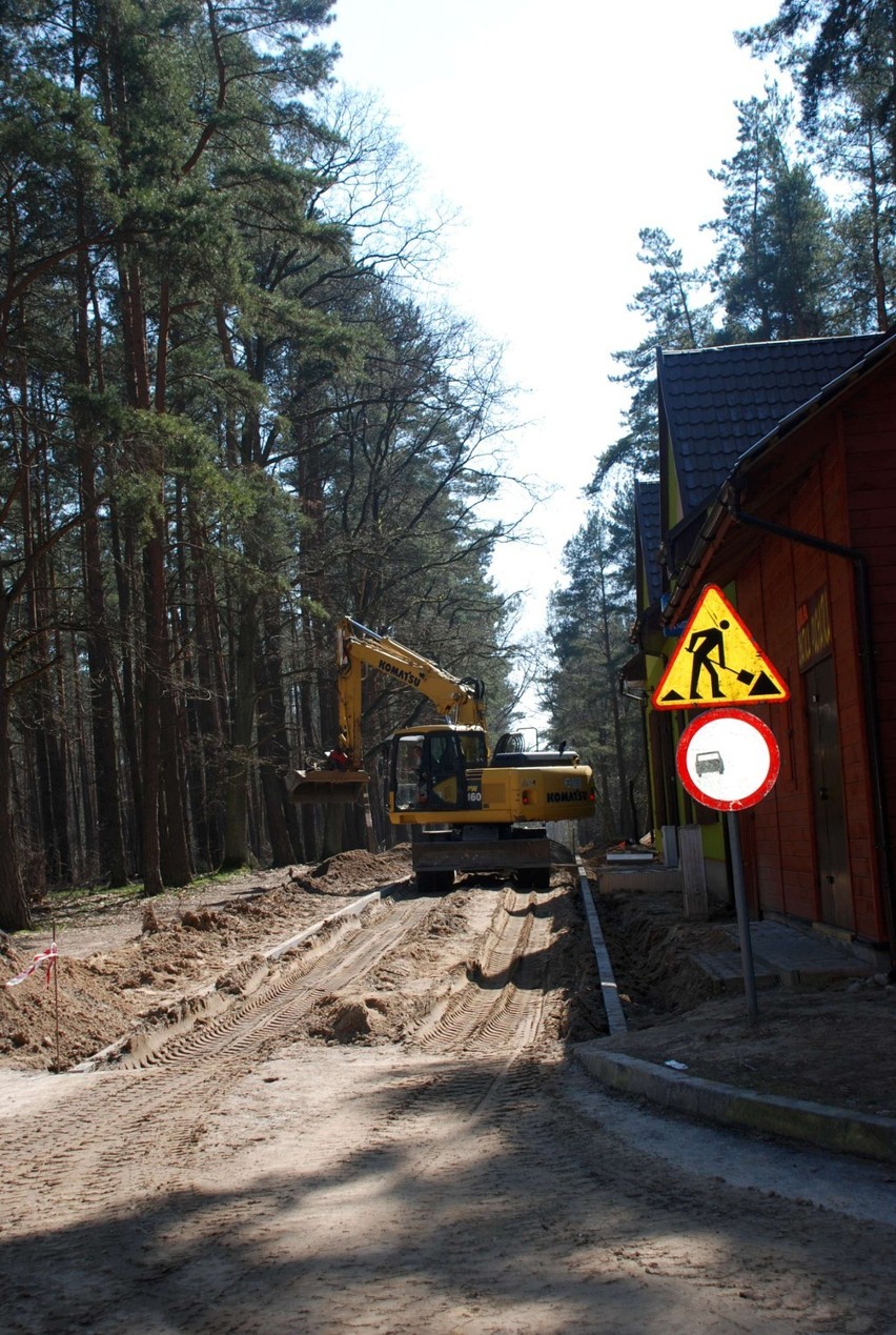 "Słoneczko" Sieraków - trwa remont ośrodka wypoczynkowego