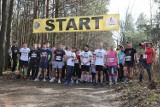Bieg Tropem Wilczym w Oleśnie. Ponad 150 biegaczy pobiegło leśną trasą