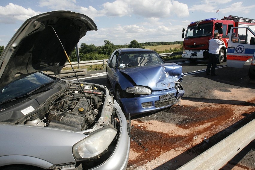 Legnica: Wypadek na drodze prowadzącej do Kunic