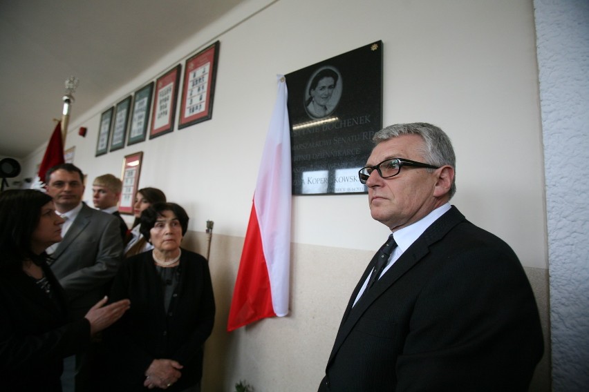 W Katowicach odsłonięto tablicę upamiętniającą Krystynę Bochenek [ZDJĘCIA]
