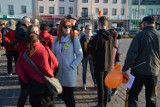 Spotkanie poparcia dla strajkujących nauczycieli na placu Kościuszki w Tomaszowie Maz. (FOTO+FILM)
