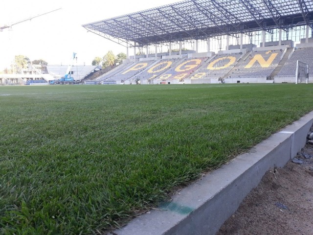 Stadion Pogoni Szczecin - stan na 7 września 2020.