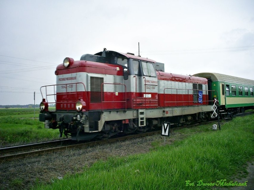 Regularny kurs pociągu na trasie Leszno - Zbąszynek