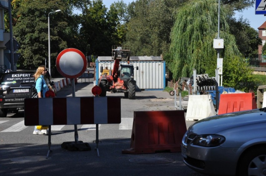 Rusza remont Mostu Kaszubskiego w Słupsku - FOTO, WIDEO