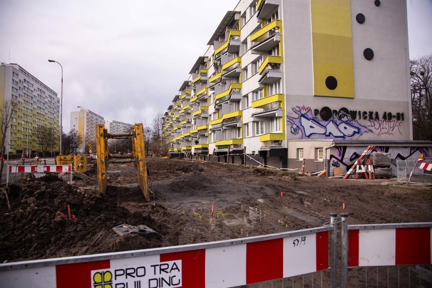 Wrocław. Zobacz najnowsze zdjęcia z budowy trasy tramwajowej na Popowice