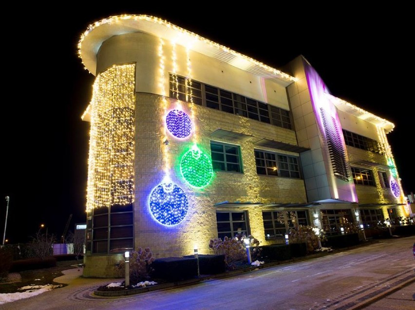 Firma Ania Holding w Wieluniu w świątecznej odsłonie[FOTO]