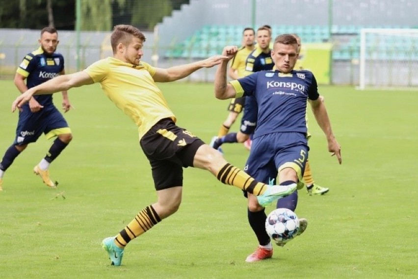 Sparing. Sandecja zagrała z GKS w Katowicach. Padł 1 gol