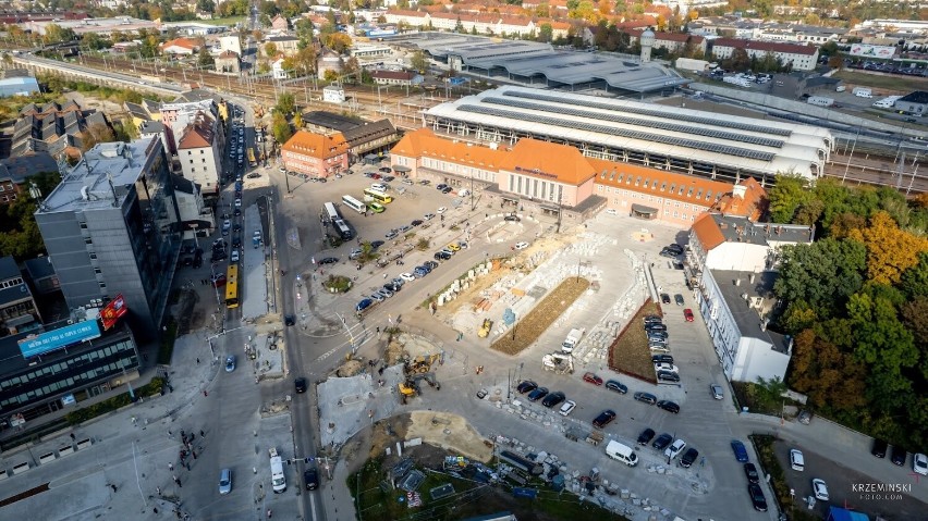 liwice: Plac Piastów i okolice dworca, wielka przebudowa...
