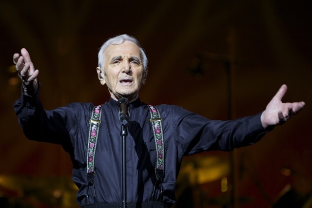 Charles Aznavour zaśpiewa w Atlas Arenie