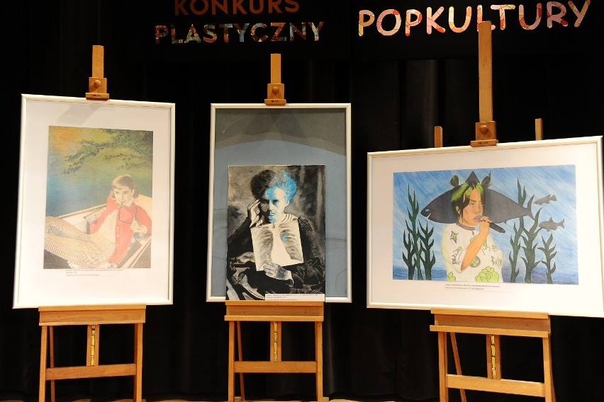 Konkurs plastyczny „Kobiety popkultury” w jasielskim MDK rozstrzygnięty. Laureaci zostali nagrodzeni