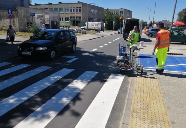 Remont Belzackiej w Piotrkowie na finiszu. Zobaczcie, jak zmieniła się ta ulica